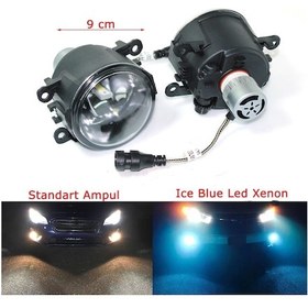 Resim Suzuki Swift 2007 Buz Mavisi Led Xenon Sis Farı Seti 