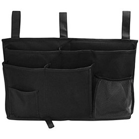 Resim Suntek Başucu Caddy Ranza Yurt Kitap Düzenleyici Yatak Siyah 