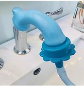 Resim Willowhaven Mavi Silikon Duş Hortumu Bağlantı Parçası Evrensel Duş Temizleme Aleti 