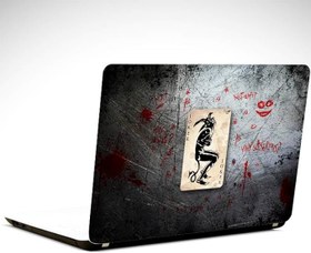 Resim Joker Kart Laptop Sticker 15.6 inch (38X27CM) 