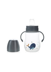 Resim Babyjem Damlatmayan Suluk Alıştırma Bardağı 250 ml Gri 