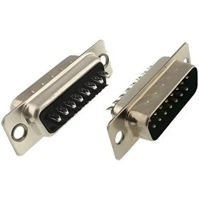 Resim 15 Pin Lehim Tip Erkek D-sub Konnektör 10 Adet 