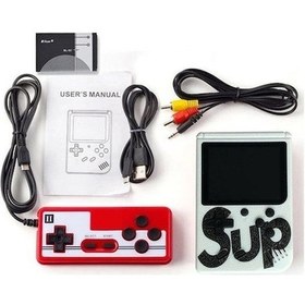 Resim El Tipi Retro Oyun Konsolları 400 Oyunlu 3" Mini Atari + 1 Kol 