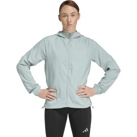Resim Adidas KA0255 Run Ess Jkt W Mavi Normal Düz Kadın Zip Ceket 