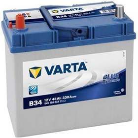 Resim B34 12V 45 Ah 330A Blue Dynamic Akü (Üretim Yılı: 2024) 