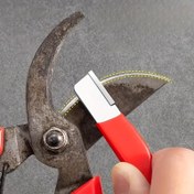 Resim 1 adet Profesyonel Tungsten Elmas Bıçak Bileme Aleti - Çok Yönlü Mutfak & Bahçe Makas Bileme Aracı, Tüm Bıçaklar İçin Dayanıklı 