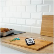 Resim IKEA Pişirme Termometresi İkea Et Yemek Termometresi Zaman Ölçer Zamanlayıcı Ölçüm Cihazı 