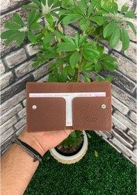 Resim Guard Taba Patlı Tasarım Deri Kartlık - Grd2403xw22176 Çok Renkli 