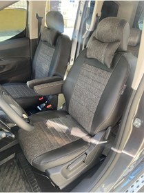 Resim AKINCI CİTROEN BERLİNGO 2019-2025 ARASI ARKA1+1+1 -KETEN DERİ KARIŞIMI 