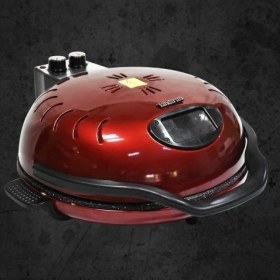Resim Tandırım Ekmek Pişirme Makinesi Kırmızı Renk 1500 Watt Granit Kaplama Özellikli Hızlı Isınma 