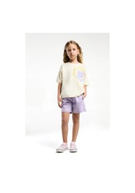 Resim U.s. Polo Assn. Kız Çocuk Sarı Şort Takım Us2094 Sarı 