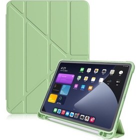 Resim Samsung Uyumlu Galaxy Tab S6 Lite 10.4 P610 P615 P617 Kalem Bölmeli Kılıf 