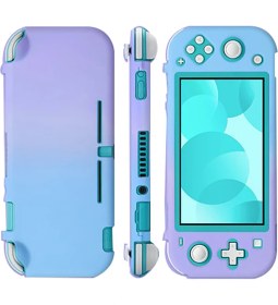 Resim Celestial Forge Nintendo Switch Için Lite Koruyucu Kılıf Kabuğu Renkli Sevimli Sert Back Cover Cilt Oyunu Konsol Aksesuarları Mor-Mavi (Yurt Dışından) 