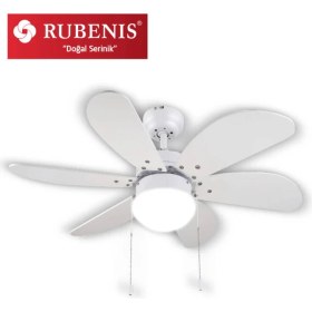 Resim Rubenis RBT306 Wht Glob Tavan Vantilatörü 