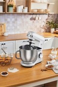 Resim Karaca Mastermaid Chef Ultra M2000W Hamur Yoğurma Makinesi Pearl White 7L 