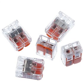 Resim Tek-iş Wago Klemens 221412 Mandallı 2x4 mm 5 Adet 