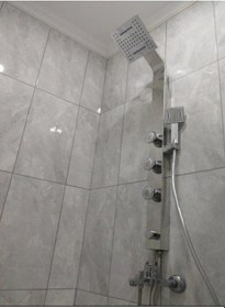 Resim Sam Banyo Elmas Duş Seti Krom 