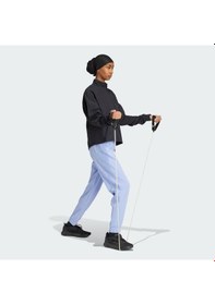 Resim Adidas Pacer All Gym Tonal Kadın Fermuarlı Sweatshirt Iw8167 Siyah 