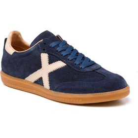 Resim Lacivert Sneaker Günlük Kadın Rc-25y-088-m-vade John May Laci Süet-bej Cilt Lacivert 