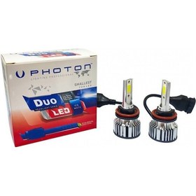 Resim Pulsar Rs 200 Led Far Ampul Photon Duo 2 Adet Takım H11 Soğutucu Fanlı Led Xenon 12v-24v Supermoto 