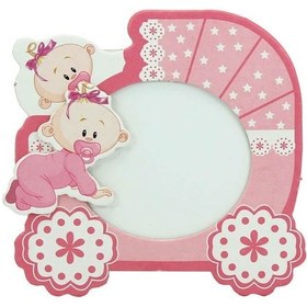 Resim Magnetli Çerçeve. Bebek - Pembe 
