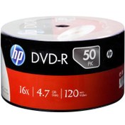 Resim HP DVD-R 4,7gb\u002F120min 16x 50 li Shrink Paket 