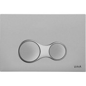 Resim VitrA Sirius Kumanda Paneli Hijyenik Kaplama Mat Krom 740-0486 