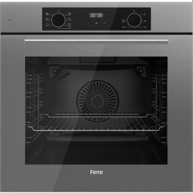 Resim Ferre Flowart-silentart Serisi QBL63CPR + SS038 + D079 - SA Gri Ankastre Set 