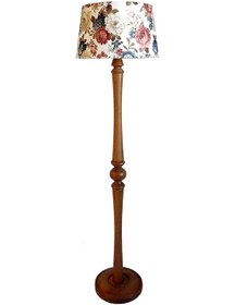 Resim Masif Torna Ayak,Çiçek Desen Lambader,Abajur,Köşe Aydınlatması(327006392) 
