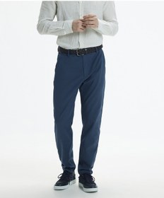Resim Yargıcı Straight Fit Boru Paça Pantolon Lacivert 