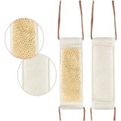 Resim Palmiye Lifi Doğal Banyo Vücut Kesesi - Örme Kemer 