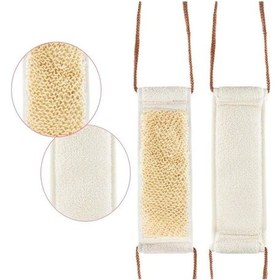 Resim Palmiye Lifi Doğal Banyo Vücut Kesesi - Örme Kemer 