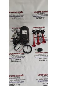 Resim HORNS Nuri Alco 4 Melodili Otomatik Kompresörlü Set 