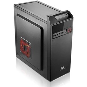 Resim Power Boost VK-B003S 300 W ATX Kulplu Shiny Piano Siyah Bilgisayar Kasası 