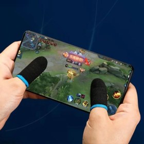 Resim Qozie Pubg Mobile Oyun Yıkanabilir Ter Önleyici Çift Parmak Eldiven(Ince Model) 2 Adet 