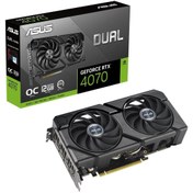 Resim Asus Asus-GEFORCE DUAL-RTX4070-O12GD6-EVO-NVIDIA--RTX 4070-12GB 192BIT GDDR6--2550MHZ-OC-HDMI-DP-DLSS3 Ekran Kartı 