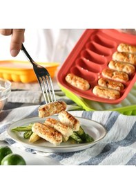 Resim Dancemonkey Lichen Sosis Silikon Kalıp, Kaplamasız Sosis Çocuk Ek Gıda Tp 