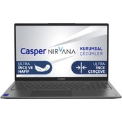 Resim CASPER Nirvana X700.1235-8V00R-G-F Intel Core i5-1235U 8GB RAM 500GB NVME SSD GEN4 Windows 11 Pro 