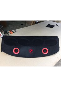 Resim Bmw Pandizot Polyesterli Kabartmalı Portlu 4oval 2x10 