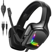 Resim DARKOM Onikuma K20 Gaming Kulaklık Rgb Oyuncu Kulaklık 