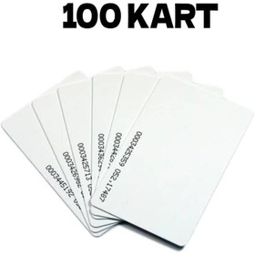 Resim Electrimax Proximity Kart & Göster Geç ( Personel Kimlik Kartı) 100 Adet 