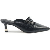 Resim Nine West Barbara 5pr Siyah Kadın Topuklu Terlik 000000000102011984 Siyah 
