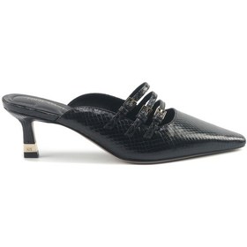Resim Nine West Barbara 5pr Siyah Kadın Topuklu Terlik 000000000102011984 Siyah 