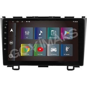 Resim Honda Crv 2007-2012 Uyumlu 4 Gb Ram 64 Gb Hafıza Androıd Multımedıa Teyp 9" 
