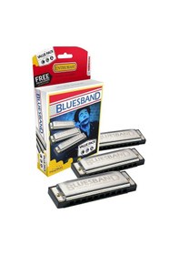 Resim Hohner Blues Mızıka Seti do-sol-la Majör 