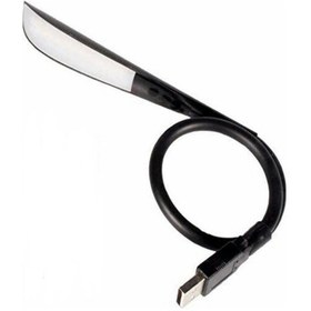 Resim Usb Bağlantılı Dokunmatikli Led Kitap Okuma Masa Lambası Siyah 