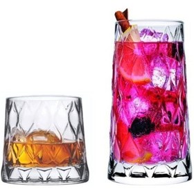 Resim 420194-420855 Leafy Su Meşrubat Bardak Takımı 12 Parça 