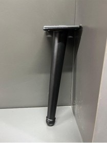 Resim Bone X Metal Ayak 20cm Mat Siyah Koltuk Puf Dolap Tv Ünite Modern Mobilya Ayağı Komidin Konsol 