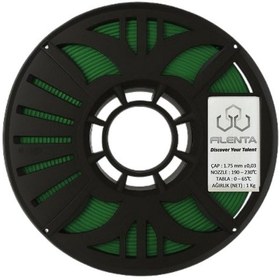 Resim Filenta Yeşil Pla Premium Filament 1.75mm 1kg 