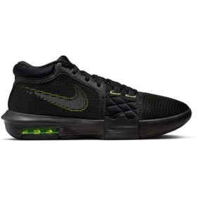 Resim Nike Lebron Witness VIII Erkek Siyah Basketbol Ayakkabısı FB2239-002 